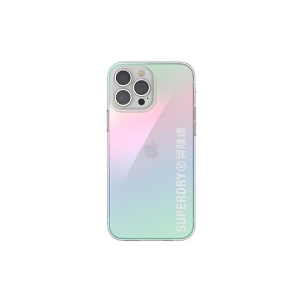 Coque för Apple iPhone 13 Pro Max Collection Snap Case Clear i TPU Superdry Flerfärgad Transparent
