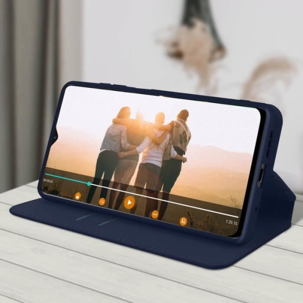 AVIZAR Fodral till Xiaomi Poco M3 - Folio plånboksfodral Stativ Funktion Blå blå