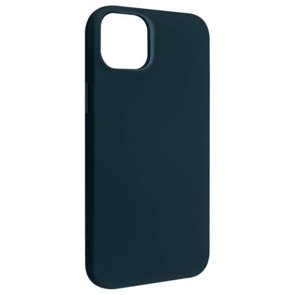 Coque iPhone 14 - AVISER - Semi-rigid - Soft-touch - Fin - Mørkeblå