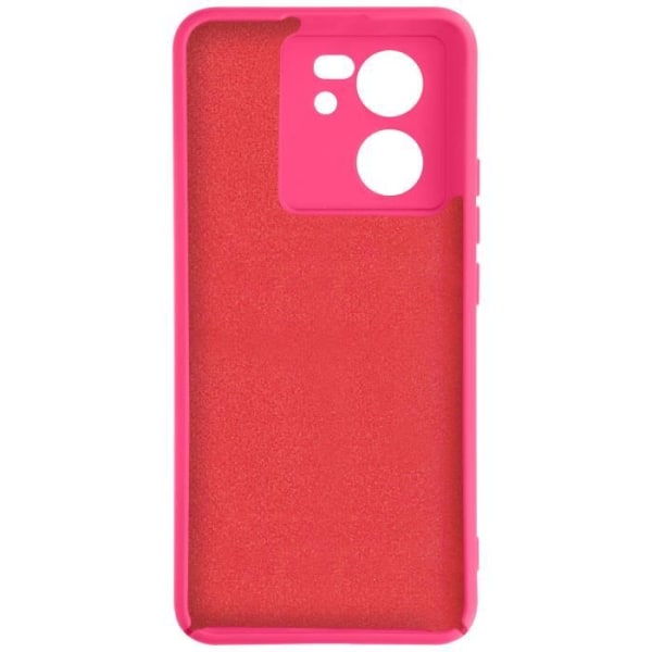 Etui til Xiaomi 13T og 13T Pro Semi-stiv Soft-touch Anti-fingeraftryk Fuchsia Rosa