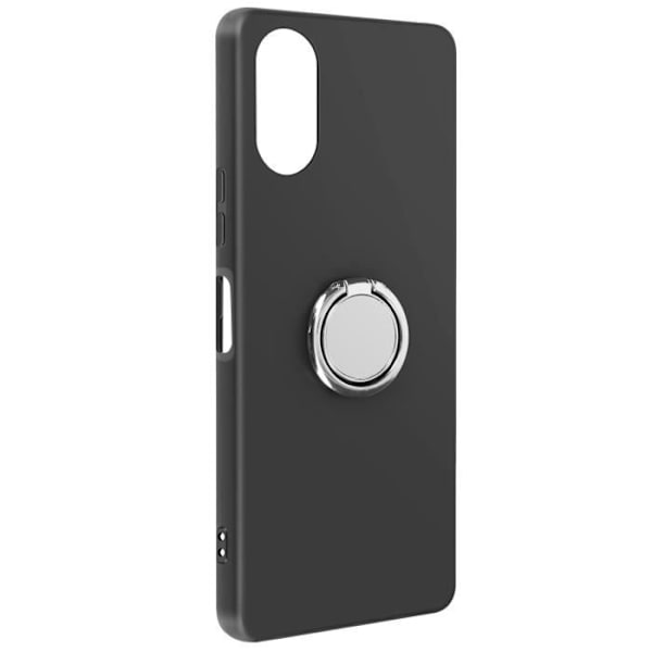 AVIZAR semi-stivt etui til Sony Xperia 10 VI i sort gel silikone med videostøttering Svart