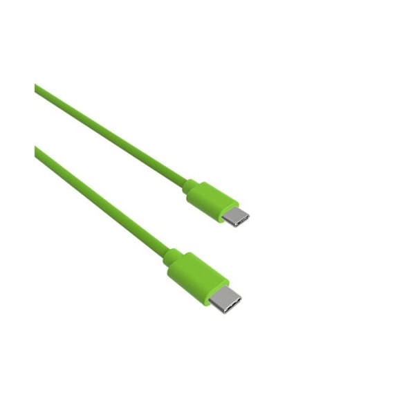 USB-C - USB-C -kaapeli 3A lataukseen ja synkronointiin Collection POP 1,5m Jaym Vihreä Grön