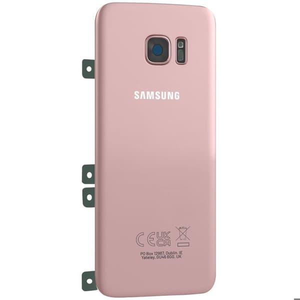 Batteri-cache för Samsung Galaxy S7 Edge Original Service Pack Samsung Rosé Champagne