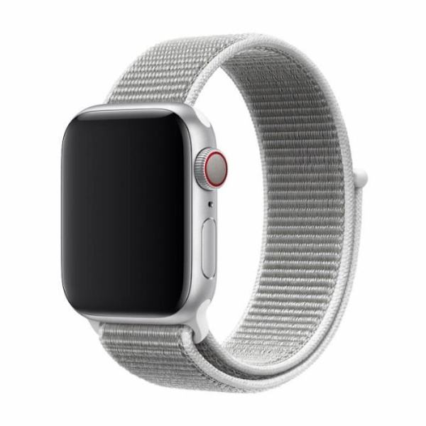 Rem til Apple Watch 38/40/41 mm i hvid Devia Nylon Vit