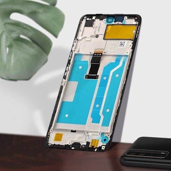 LCD-skærm - Huawei - P smart 2021 - Udskiftning - Berøringsglas - Sort Svart