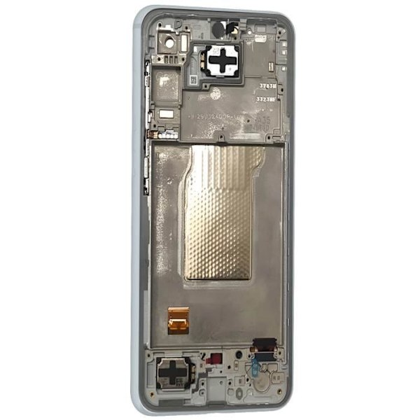 Skærm til Samsung Galaxy A35 LCD + Touchscreen + Original Samsung Chassis Lyseblå Blå