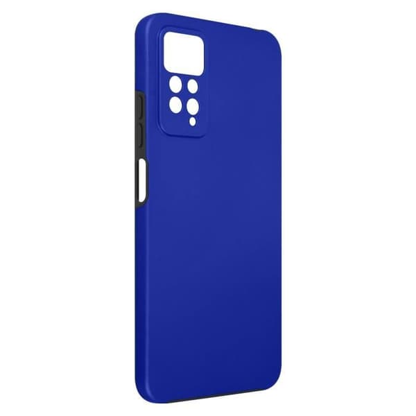 Heldeksel - AVIZAR - Xiaomi Redmi Note 11/11s - 360° beskyttelse - Hårdt bagcover - Blød blå Blå
