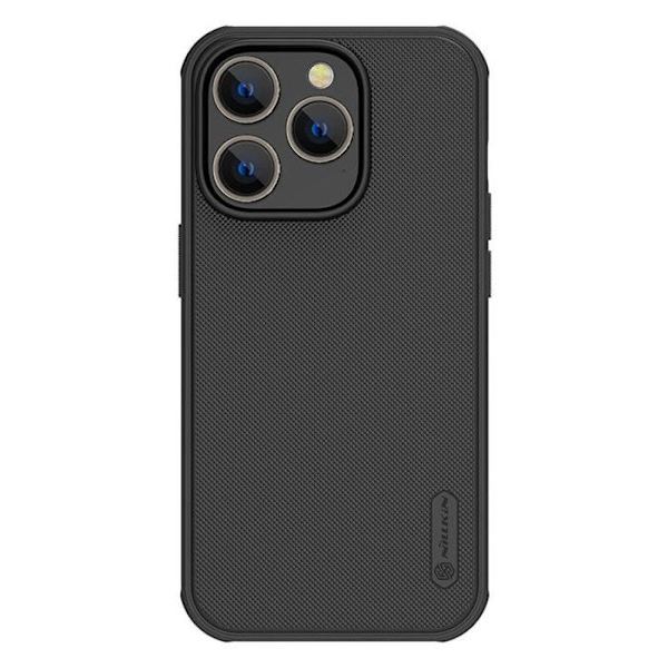 Skyddsskal - Nillkin - iPhone 16 - Super Frosted Shield Pro - Svart - Elegant Svart