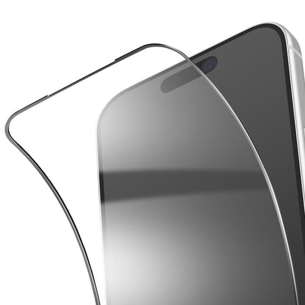 Skyddsglas - BESTSUIT - iPhone 17 - Oförstörbar - Flexibel - Hög resistens 9H Vit
