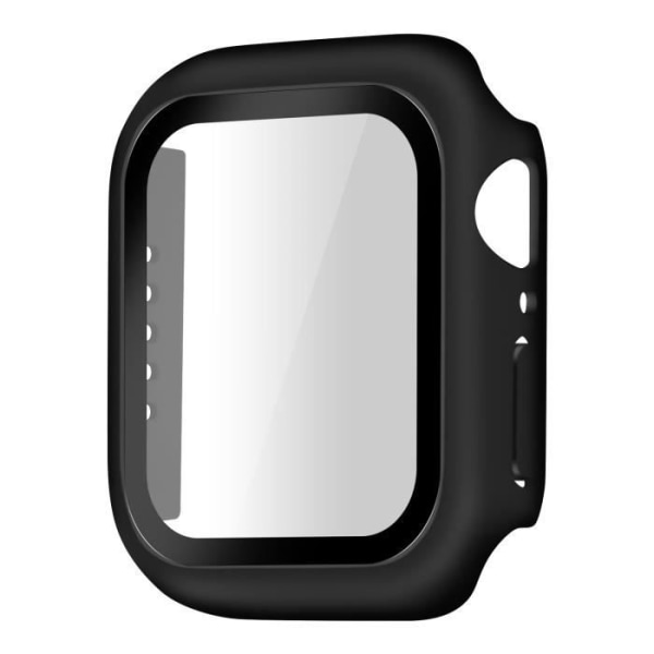 AVIZAR skyddsfodral för Apple Watch Series 7 (41mm) - Svart - Integrerat skyddsglas - Ultratunt