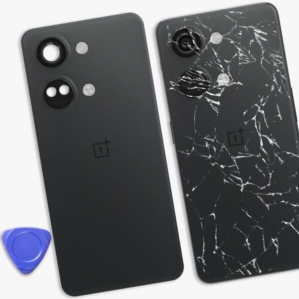 Ersättningsbakglas för OnePlus Nord 3 5G Grå Grå