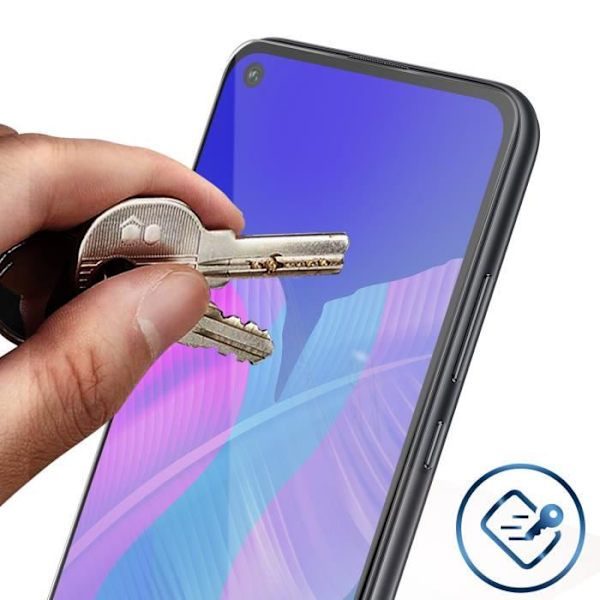 Filmbeskyttelse - Huawei - P40 Lite E - Hærdet Glas 9H - Stødabsorberende - Anti-fingeraftryk - Ultra-tynd Klar vit
