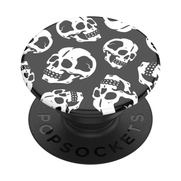 PopGrip til Universel Smartphone Skelly PopSockets Hvid / Sort Vit
