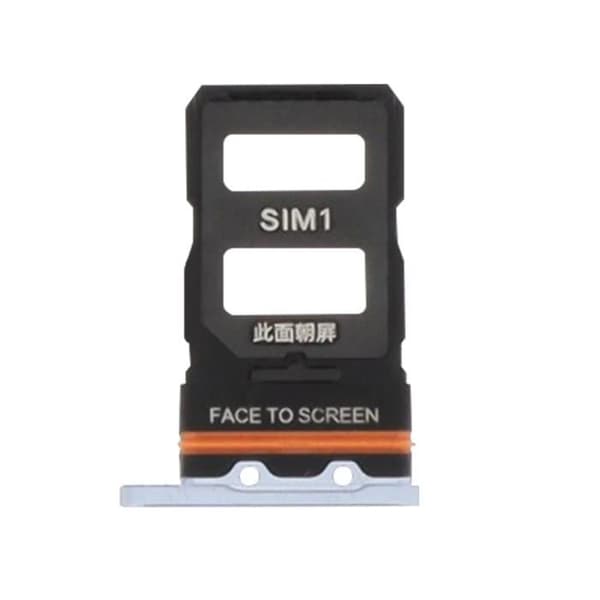 SIM-kortskuffe - Xiaomi - 12 - Blå - Dual SIM - CE- og RoHS-kompatibel blå