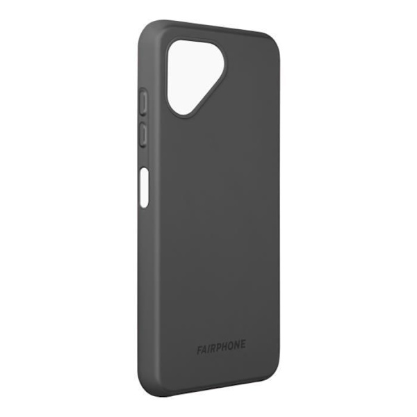 Fodral - Fairphone - Fairphone 4 - Mjukt silikon - 100 % återvunnet - Förhöjda kanter grå