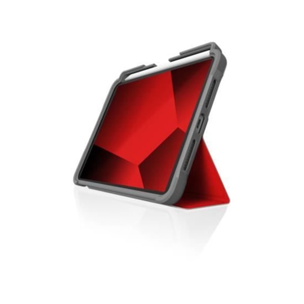 STM Dux Plus Flip-fodral kompatibel iPad Mini 8.3 (2021 - 6:e generationen) Röd