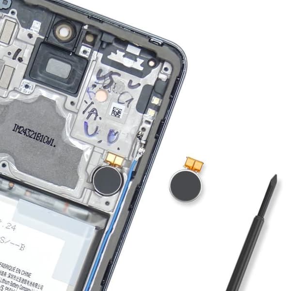 Vibrationsmotor - SAMSUNG - Galaxy A52s, A51, A20e - Original - Service Pack - Sort Svart