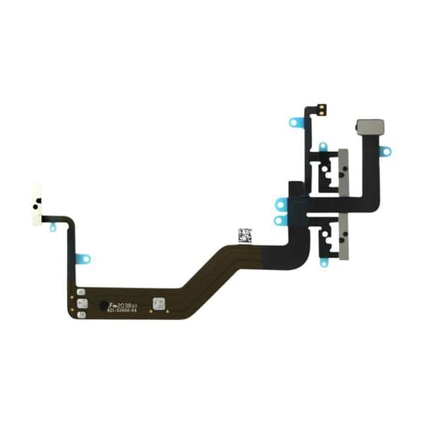 iPhone 12 Mini Ström- och Volymbyte Kabel för På och Av-knapp - Apple - iPhone 12 Mini - Svart - 15 g