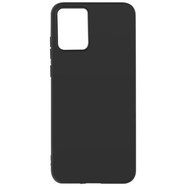Fodral till Motorola Edge 30 Neo Silikon Matt Finish Soft Touch Black Svart