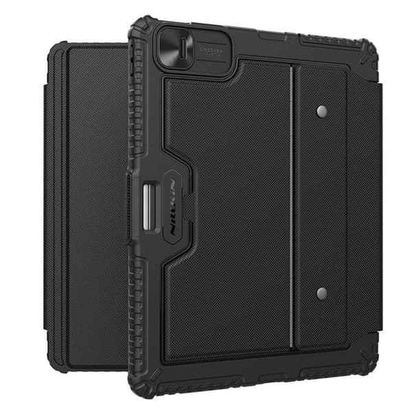 Bumper Tastatur Etui til iPad Pro 13" 2024 Baggrundsbelyst Nillkin Sort