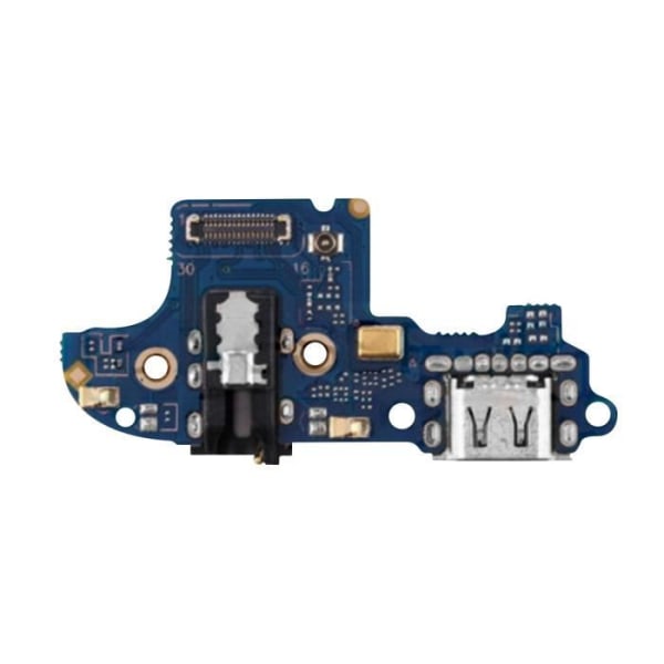 Realme C3 Micro-USB ja 3,5 mm Jack latausliitin Musta