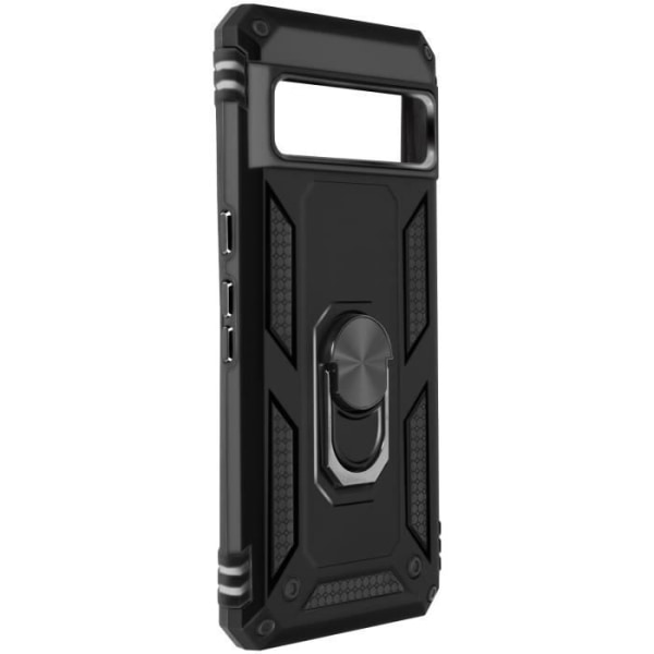 Hybrid beskyttelsesskal - AVIZAR - Google Pixel 8 Pro - Sort - Magnetisk støtte - Stødabsorberende Svart