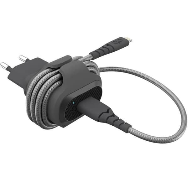 FORCEPOWER CS Hurtig & Smart 1 Port USB A 2.4A Grå