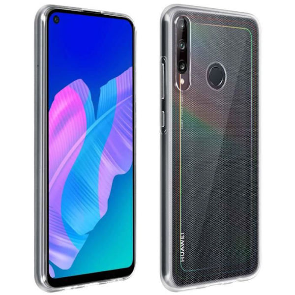 Coque - HUAWEI - P40 Lite E - Pehmeä Silikoni - Kirkas Valkoinen - Rikkoutumaton Klar vit
