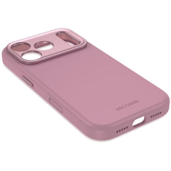 MagSafe-cover til iPhone 17 Pro / 18 Pro i antimikrobielt silikone Decoded Rose Ros