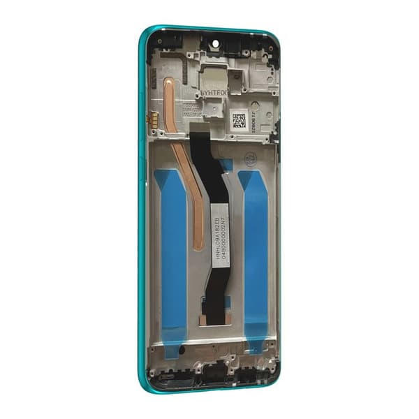 LCD-skärm - Xiaomi - Redmi Note 8 Pro - Ersättning - Förmonterad på chassi - Grön färg Grön