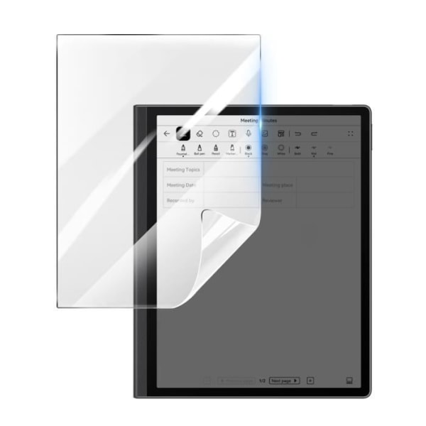 Näytönsuoja Huawei MatePad Paperille 3mk Iskunkestävä Hydrogel Transparent