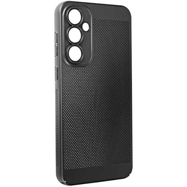 AVIZAR suojakotelo Samsung Galaxy S23 FE:lle - Breezy Black Collection - Sormenjälkiä estävä pinnoite Svart