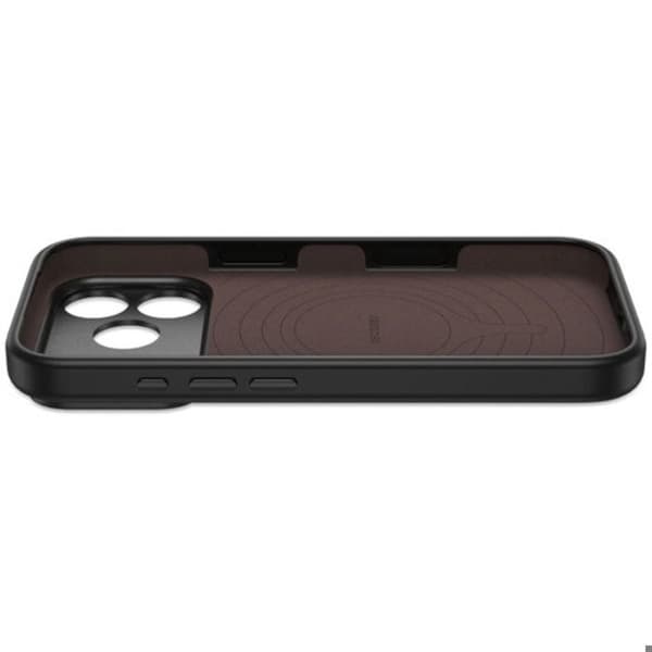 MagSafe-kuori iPhone 17 Pro / 18 Pro mikrobiologista estävää silikonia, Decoded Musta Svart
