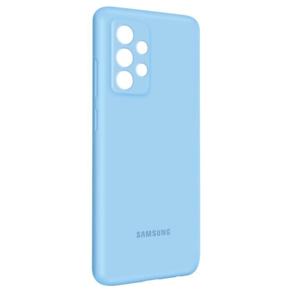 Samsung Galaxy A72 Cover Soft Touch Silikone Cover Original blå Blå