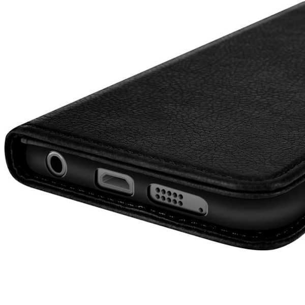 Samsung Galaxy A3 Lompakko- ja Tukituki Musta Svart