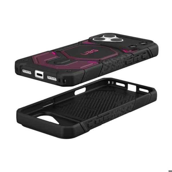 MagSafe-cover til iPhone 18 Pro Max i Kevlar, Serie Monarch Pro UAG, Mørk lilla Violett