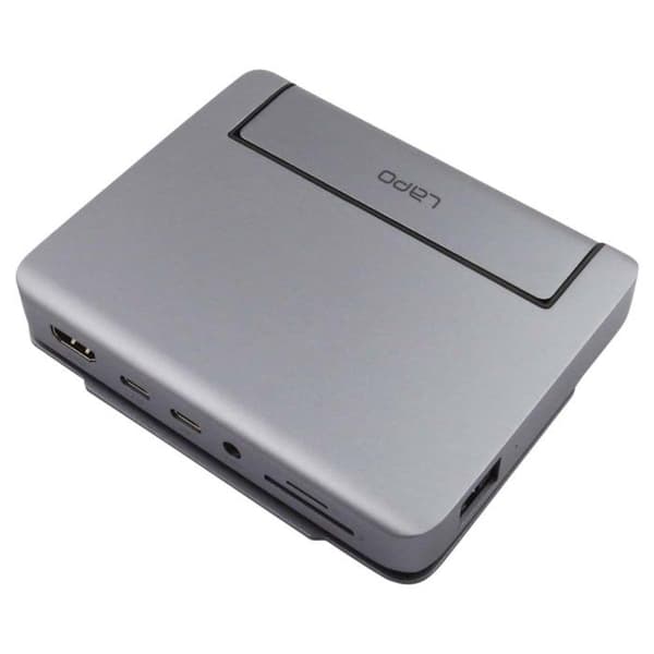 USB-C - AVIZAR - Lapo - HDMI - RJ45 - Kompakti ja Taitettava