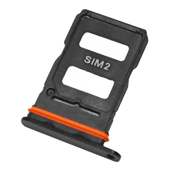 Dual nano SIM erstatningsskuffe til Xiaomi 14 Ultra Sort