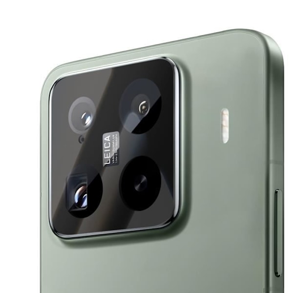 Skyddande kamera för Xiaomi 15 Pro Härdat glas 9H Rep-resistant Svart Svart