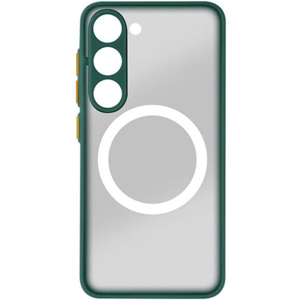 MagSafe kotelo yhteensopiva Samsung S23 Green outline Magsafe -kotelon kanssa