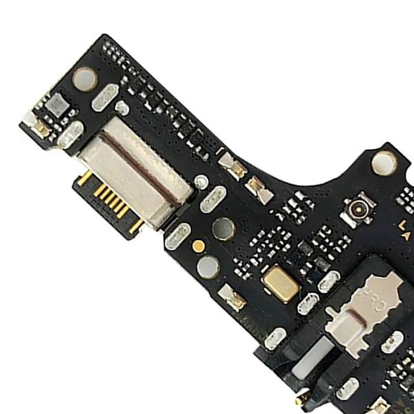 USB-C opladerstik til Redmi Note 10 og 10s erstatning sort svart