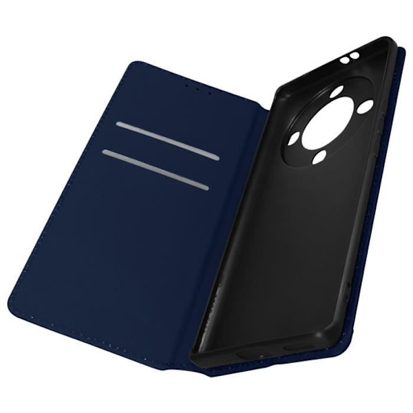 AVIZAR etui til Honor Magic 5 Lite 5G og X9a - Blå - Hard Shell - Videostøtte og kortholder Blå