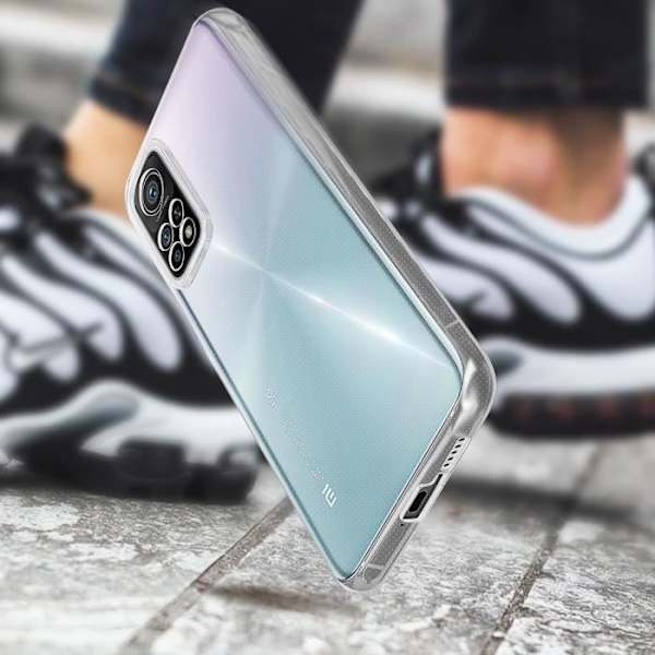 Skyddsfodral - AVIZAR - Xiaomi Mi 10T / 10T Pro - Flexibel - Ultra-tunn - Transparent Vit Vit
