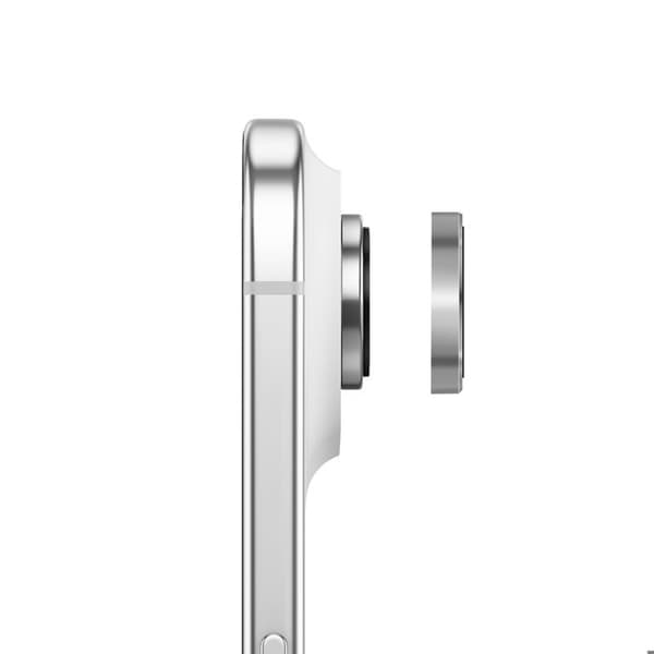 iPhone Air:n suojalasi, naarmuuntumaton, Zanaé Hopea Grå