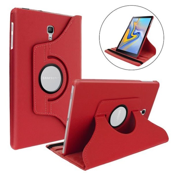 Tablet sleeve - Samsung - Galaxy Tab A 10.5 - Adjustable case - 360° stand - Red Röd