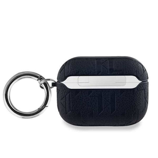 Étui för AirPods Pro Monogram med Karl Head Prägling Karl Lagerfeld Svart Svart