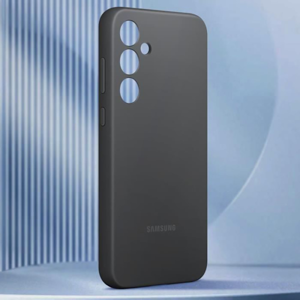 Virallinen kotelo Samsung Galaxy A35 5G Silicone Slim Soft Touch Samsung Mustalle