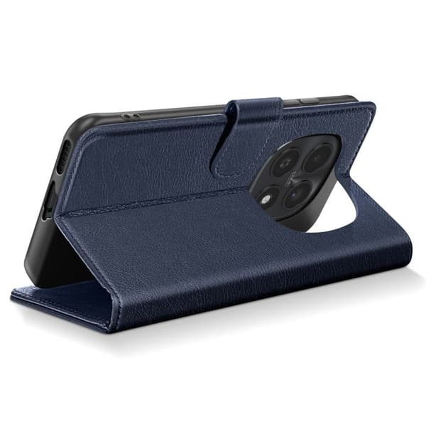 Xiaomi Redmi Note 15 4G / 5G Chesterfield Serie Plånboksfodral Ställfunktion Mörkblå Blå