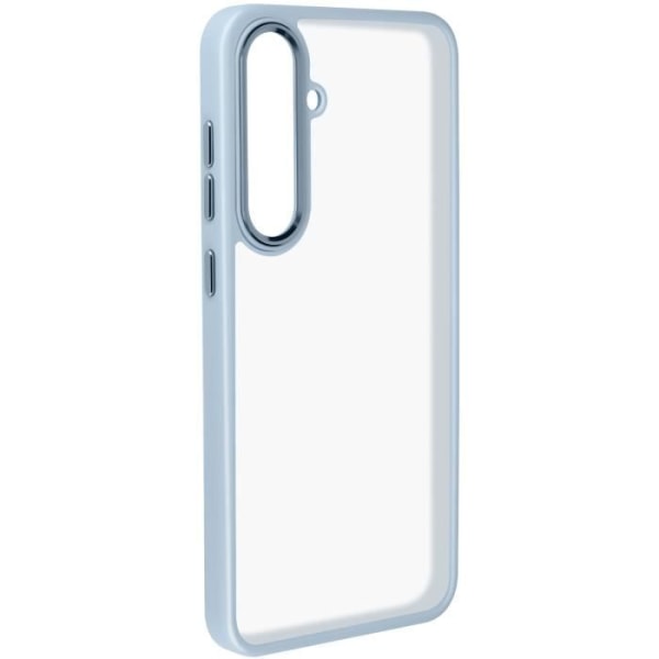 Fodral till Samsung Galaxy S24 Hard Back Soft Contour Smoked Design Blekblå