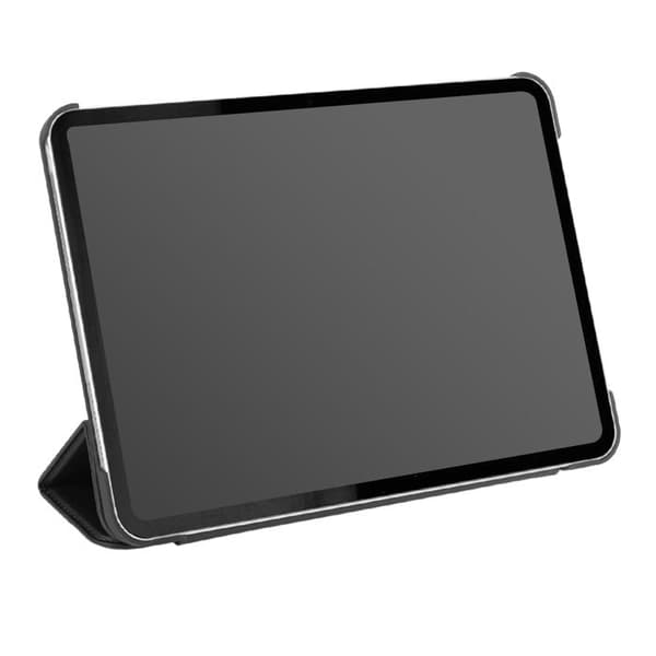 iPad Pro 11 tommer 2025 Etui med Stand-funktion og Magnetisk Tri-Fold Klap Decoded Sort Svart
